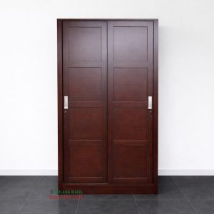 Lemari Pakaian Kayu Minimalis